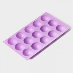 Форма для выпечки «Фигуры. Полусфера» - Фото 3