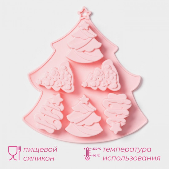 Форма для выпечки «Ёлочки»