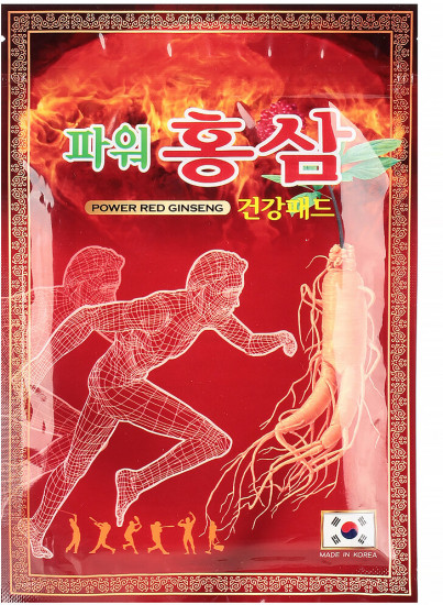 Набор пластырей для тела «Рower Red Ginseng Pad»
