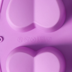 Форма для выпечки «Сердце напополам» - Фото 2