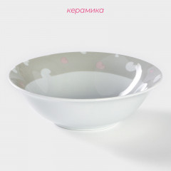 Тарелка глубокая «Котёнок на скейте» - Фото 2