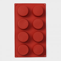 Форма силиконовая для выпечки «Фигуры. Круг» - Фото 3