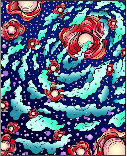 SkyScapes Coloring Book