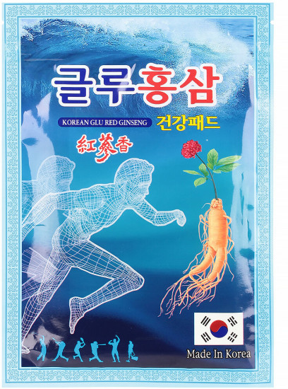 Набор пластырей для тела «Glu Red Ginseng Pad»