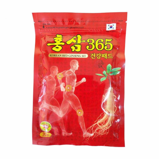 Набор пластырей для тела «Korean Red Ginseng 365 Pad»