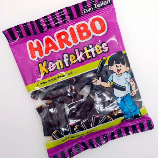 Мармелад жевательный со вкусом лакрицы «Konfekties»