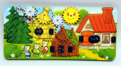 Бизиборд «Три поросенка» - Фото 2