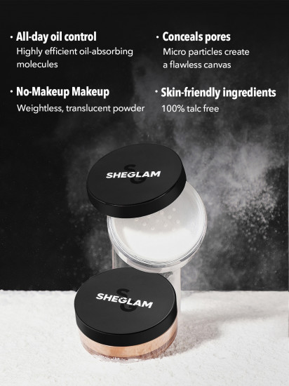 Пудра для лица «Baked Glow Setting Powder», оттенок Cappuccino