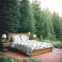 Комплект постельного белья «Water rings» - Фото 1