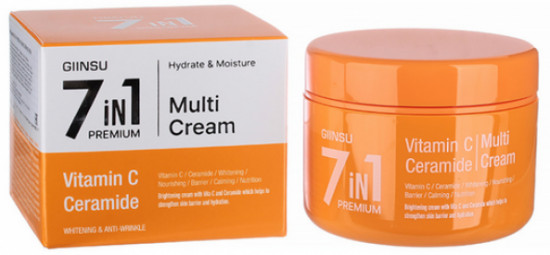 Крем для лица многофункциональный с витамином С и керамидами «Vitamin C Ceramide»