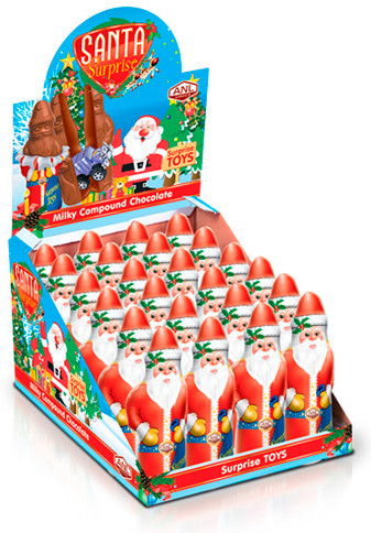 Шоколад фигурный с сюрпризом «Santa Surprise»