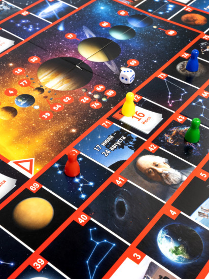 Игра-ходилка настольная «Большое космическое приключение»