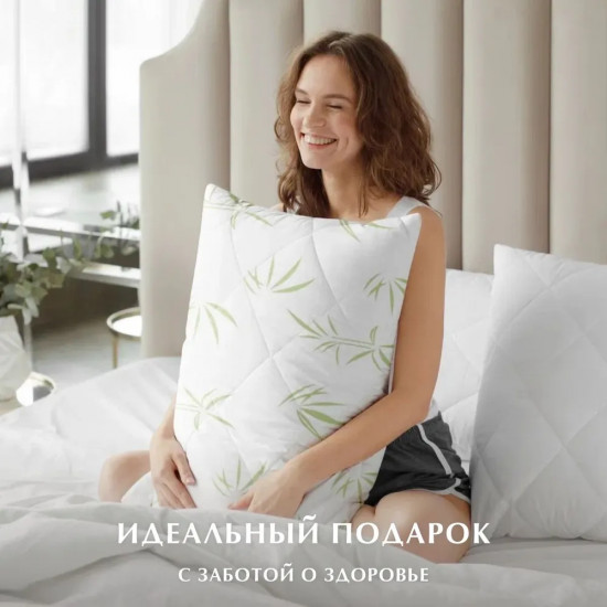 Подушка стеганая «BambooLine»