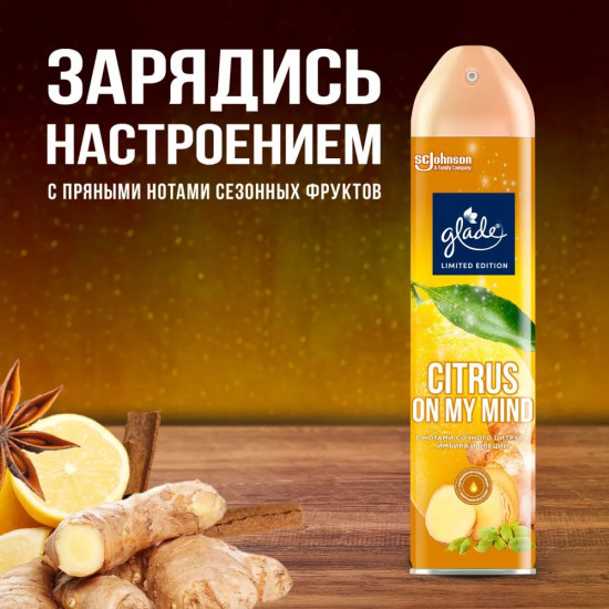 Освежитель воздуха «Citrus on my mind»