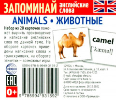 Запоминай английские слова. Комплект из 7 наборов с мини-карточками для изучения английского языка - Фото 3