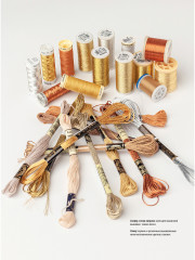 Комплект из 2-х книг: Botanica. Объемная вышивка шерстью от Джули Книдл/Искусство золотого шитья от Английской королевской школы вышивания - Фото 15