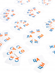 Набор детский обучающий Касса слогов «Читаем слоги» - Фото 3