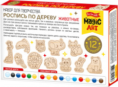 Роспись по дереву «Животные» - Фото 1