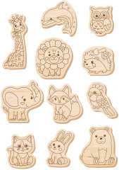 Роспись по дереву «Животные» - Фото 2