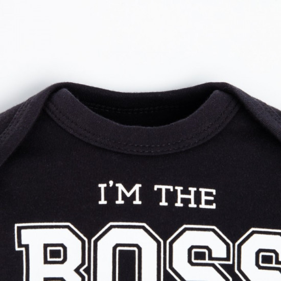Боди детское Little Boss
