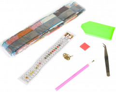 Алмазная мозаика «Две собаки» - Фото 2