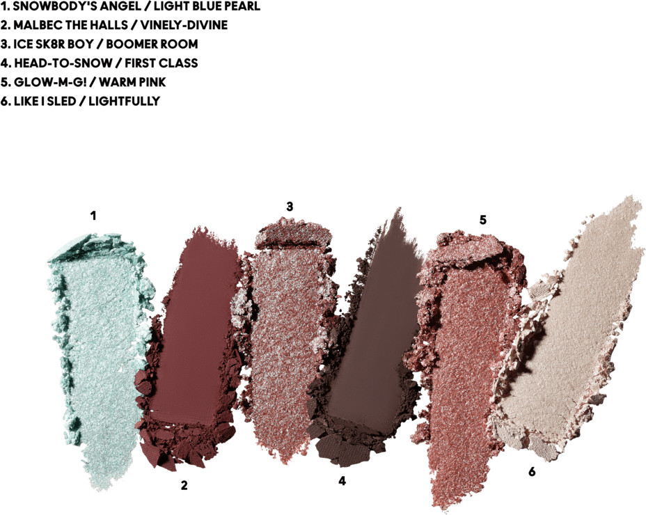 Палетка теней для век «Squall Goals Eye Shadow Palette × 6», оттенок Sparkle Storm | M.A.C. | Фото 2