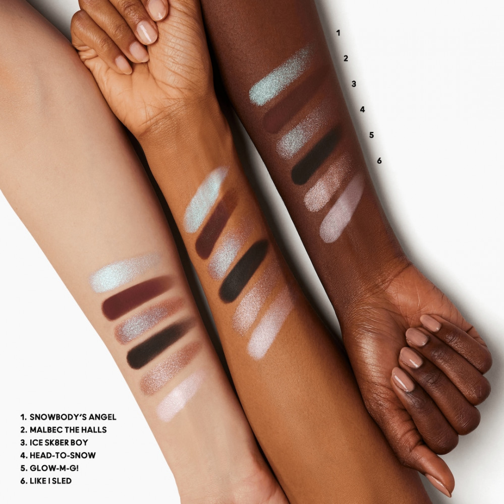 Палетка теней для век «Squall Goals Eye Shadow Palette × 6», оттенок Sparkle Storm | M.A.C. | Фото 3