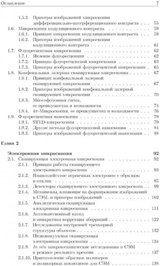 Методы оптической и электронной микроскопии