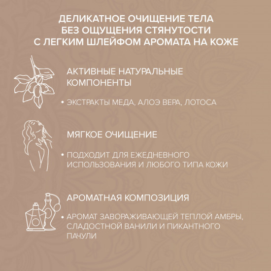 Крем для душа «Creme de Douche Shower Cream»