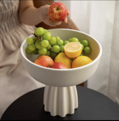 Фруктовница на ножке - Фото 1