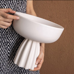 Фруктовница на ножке - Фото 4