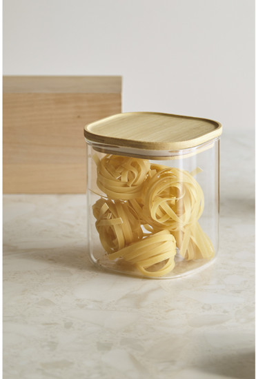 Банка для сыпучих продуктов «Glass Bamboo»