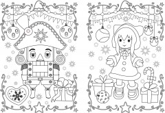 Раскраска. Новогодняя - Фото 2