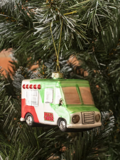 Украшение подвесное «Фургончик с пиццей»