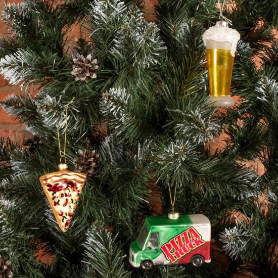 Украшение подвесное «Фургончик с пиццей»