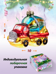 Украшение подвесное «Машинка с игрушкой» - Фото 1