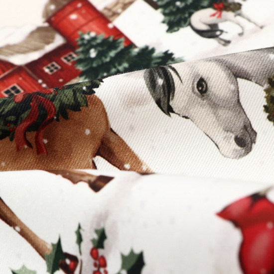 Скатерть «New Year's farm»