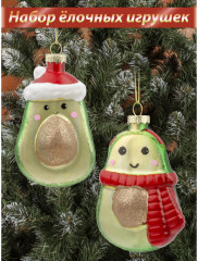 Набор игрушек ёлочных «Аво лав» - Фото 1