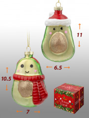 Набор игрушек ёлочных «Аво лав» - Фото 2