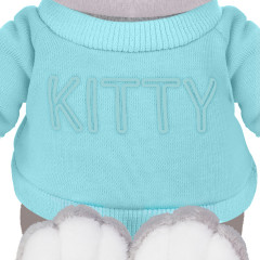 Игрушка мягкая «Колбаскин в голубом свитшоте» - Фото 3