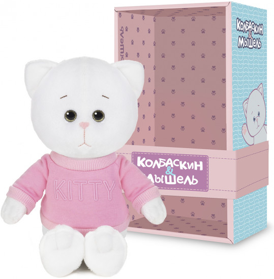 Игрушка мягкая «Мышель в розовом свитшоте»