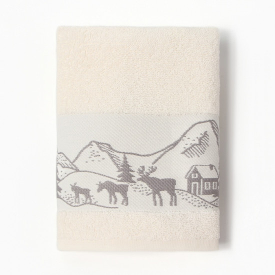 Полотенце «Снежный город»