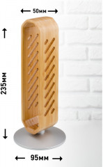 Подставка деревянная для наушников - Фото 2