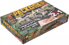 Набор игровой «Настоящие раскопки. Трицератопс и спинозавр» - Фото 1