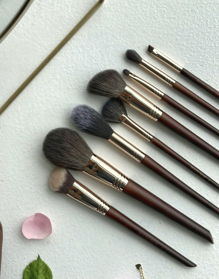 Набор кистей для макияжа «Leopard Brush Set»