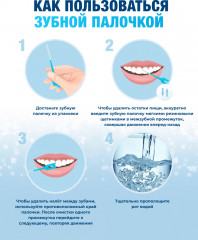 Зубные ёршики Scovolini Monouso in Gomma Stretti Одноразовые мягкие зауженные - Фото 5