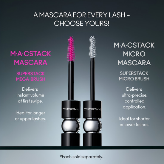 Тушь для ресниц «Macstack Mascara», оттенок Chestnut