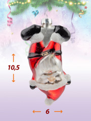 Украшение ёлочное «Санта» - Фото 1