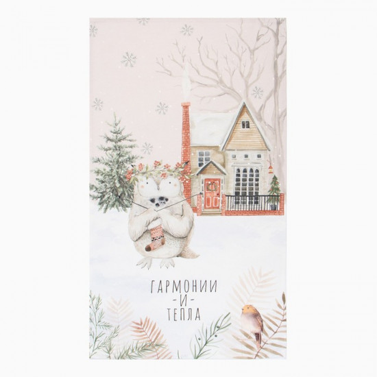 Полотенце «Звери в городе»