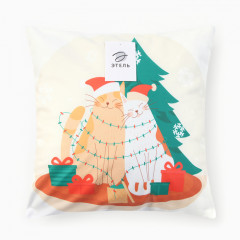 Чехол на подушку «Зимний муррр»  - Фото 4